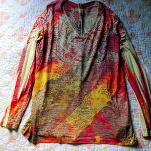 Vibrant Long Sleeve Top
